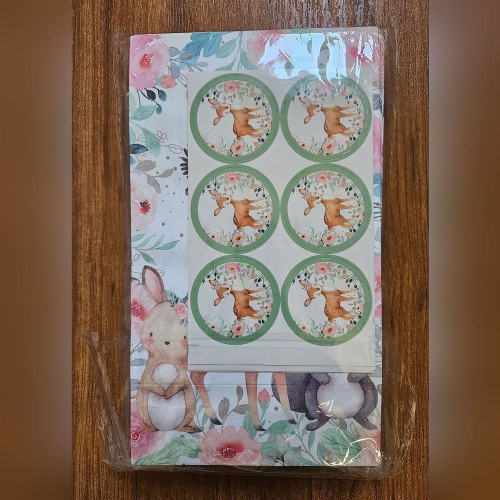 Woodland Themed Favor/ Candy Bags 24 Count